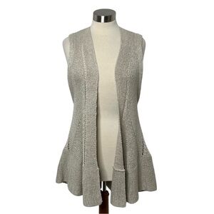 ANTHROPOLOGIE Angel Of The North BOHO Open-Front Cardigan Sz O/S